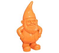 Atmosphera - Statue Nain de Jardin déco extérieur Anao H.42cm résine Assorti - Orange