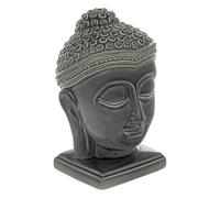 Atmosphera - Statuette Bouddha YOLA céramique Gris h22,5cm