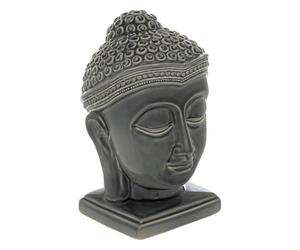 Atmosphera - Statuette Bouddha YOLA céramique Gris h22,5cm