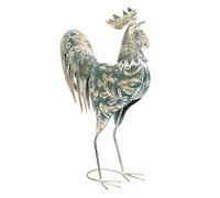 Atmosphera - Statuette Coq Conor - Métal H.54 cm - Multicolore