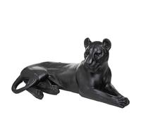 Atmosphera statuette léopard - Noir