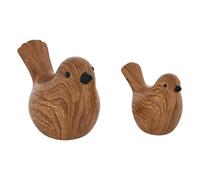 Atmosphera Statuette oiseaux - Marron