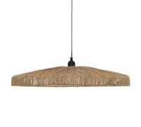 Atmosphera - Suspension Bellamy en Jute Tressé Beige D 58 cm - Luminaire Style Bohème, Hauteur Ajustable Pour Salon, Chambre