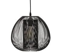 Atmosphera - Suspension filaire Noda noire - métal D28 cm