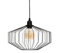 Atmosphera - Suspension filaire Azur noire - métal D31 cm