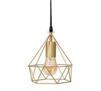 Atmosphera - Suspension filaire en métal - Diam 19 cm - Or