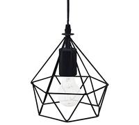 Atmosphera – Suspension filaire Ida – métal – D19 cm – noire