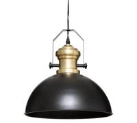 Atmosphera – Suspension Flower – en métal D31 cm – noire