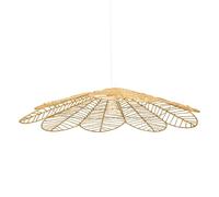 Atmosphera - Suspension Folk - Abat-jour en Papier D98cm - Ampoule Non Incluse E27 40W - Luminaire pour Salon, Bureau, Chambre, Cuisine