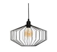 Atmosphera - Suspension filaire Azur noire - métal D31 cm