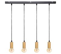Atmosphera Suspension métal et Bois de pin Ays