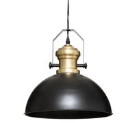 Atmosphera – Suspension Flower – en métal D31 cm – noire