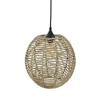 Atmosphera Suspension luminaire Rana en rotin Ø 33 cm