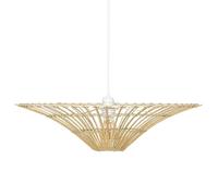 Suspension Réversible En Bambou - Diam 56 Cm - Beige