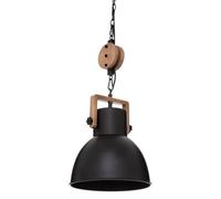 Atmosphera - Suspension Silas - noir - métal D23 cm