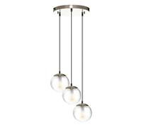 Atmosphera Suspension x3 boule en verre Night Or