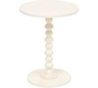 Atmosphera - Table d'appoint Alix en bois ivoire 50x38x38 cm
