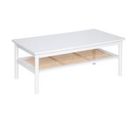 Atmosphera - Table Basse Cabras 110x60cm Blanc