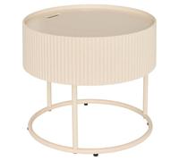 Atmosphera - Table Basse Juna Beige 45x45x40,5cm