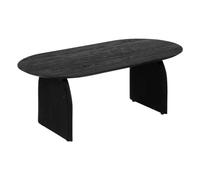 Atmosphera Table basse Isana 120 x 60 x 45 cm Bois de manguier Noir