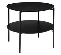 Atmosphera Table basse ronde - Noir