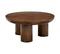 Atmosphera Table basse Stambh D90 cm Manguier Marron Design