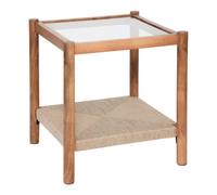 Atmosphera Table d'appoint carrée - Marron