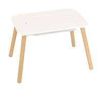 Atmosphera - Table d'appoint Enfant buldy Blanc 68,5x43cm