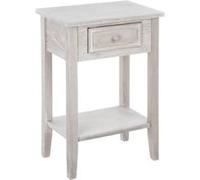 Table de chevet Charme - 1 Tiroir - Marron naturel