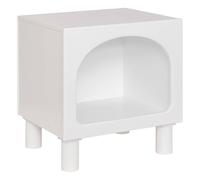 Atmosphera - Table de Nuit Tara 1 Compartiment Blanc 42 x 40 x 32 cm