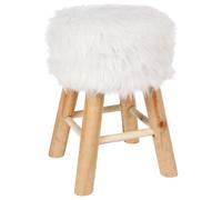 Atmosphera Tabouret bas design - Blanc