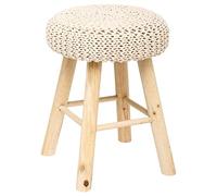 Atmosphera - Tabouret Suzette Beige