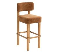 Atmosphera - Tabouret de Bar noali carré h.104,5cm Bronze
