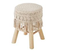 Atmosphera - Tabouret Pouf Macramé été Indien
