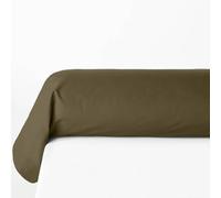 Atmosphera - Taie de Traversin Carina Unie 85 x 185 cm, Coton 57 Fils - Linge de Lit, Parure pour Chambre