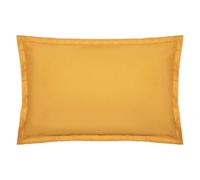 Atmosphera - Taie d'oreiller en Coton - Jaune Moutarde 50x70 cm