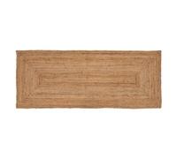 Atmosphera - Tapis de couloir Natura - Jute tressé Beige 200 x 80 cm Style bohème