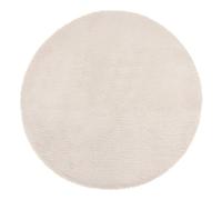 Atmosphera - Tapis Extra Doux - Effet Fourrure - Ivoire D80 cm