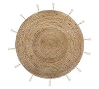 Atmosphera - Tapis Rond en Jute Lurex D80 cm Cosy'ness
