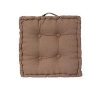 Atmosphera Créateur d'intérieur - Coussin de Sol "Dorian" 40x40cm Taupe Marron G