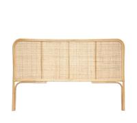 Atmosphera Créateur d'intérieur - Tête de Lit en Rotin "Ronnie" 160cm Beige Beige G