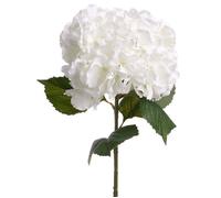 Tige artificielle d'Hortensia - H. 83 cm - Blanc