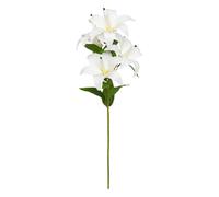 Atmosphera - Tige de 4 lys Artificielle jago Blanc h80cm