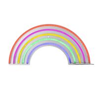 Atmosphera Tube néon mural LED arc-en-ciel - 38 x 1,6 x 19 cm