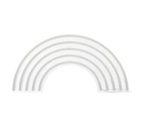 Atmosphera - Tube néon mural led arc en ciel l38cm