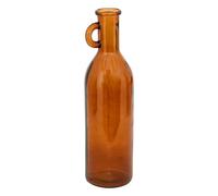 Atmosphera - Vase Verre Bouteille Yana Ambre h50cm