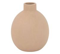 Atmosphera - Vase céramique rily Rose Clair h18cm