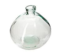 Atmosphera - Vase Dame Jeanne - Verre recyclé - Transparent D33 cm