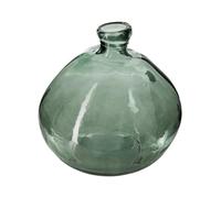 Atmosphera – Vase Dame Jeanne – Verre recyclé Vert kaki D33 cm