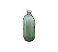 Atmosphera - Vase Dame Jeanne - Verre recyclé - Vert Kaki H35 cm